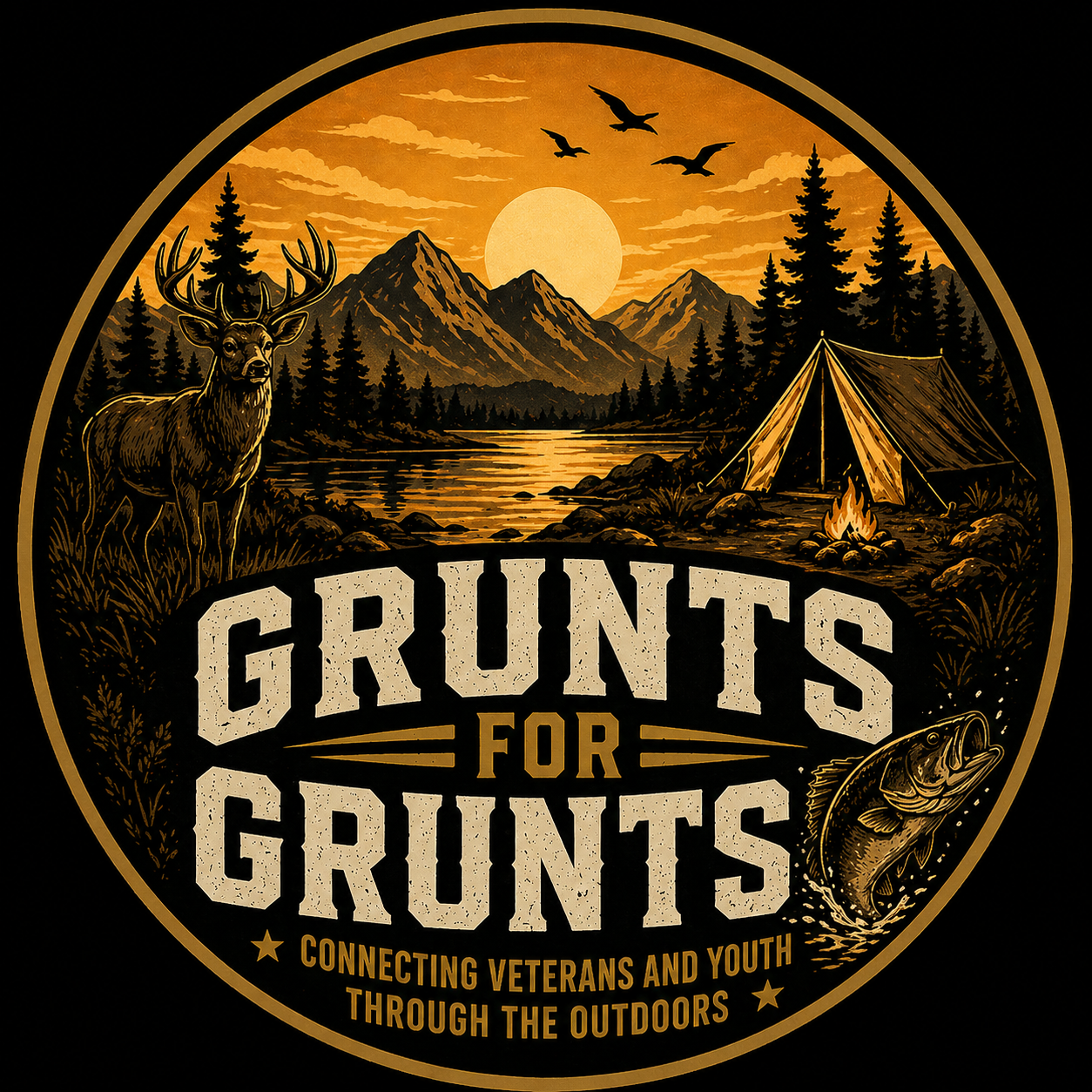Grunts for Grunts Logo